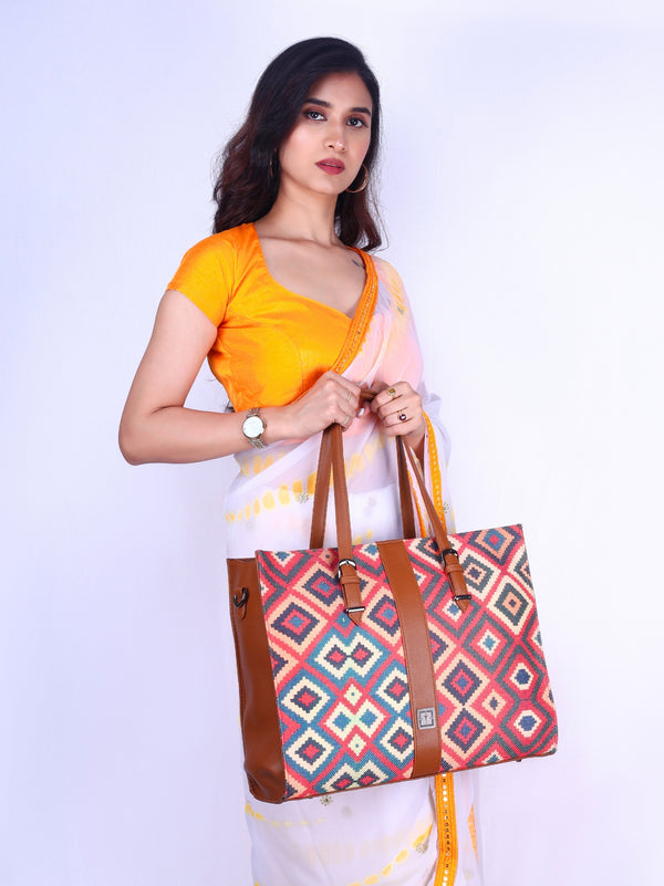 Texas Business Tote Bag | Premium Handcrafted Jute Shoulder Bag for Professionals & Office Essentials